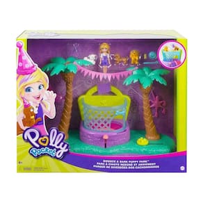 Polly Pocket Parque Aquático Roda e Surpresa - Mattel