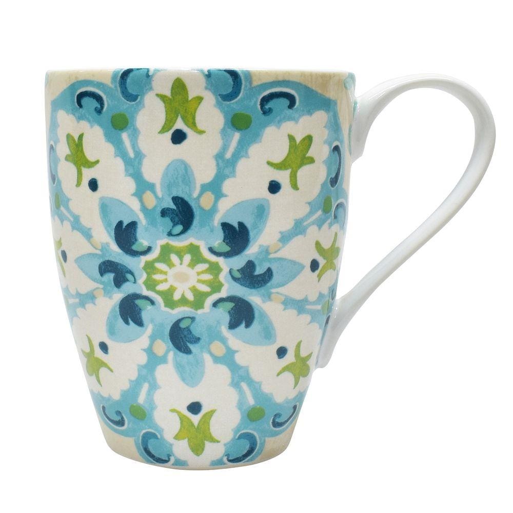 Jg De 6 Canecas Hagan Em Porcelana 300Ml