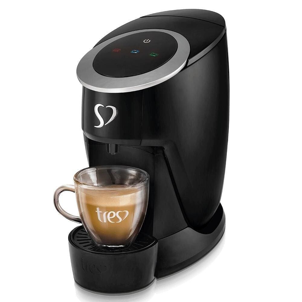 Máquina de Café Espresso TRÊS Touch Preto