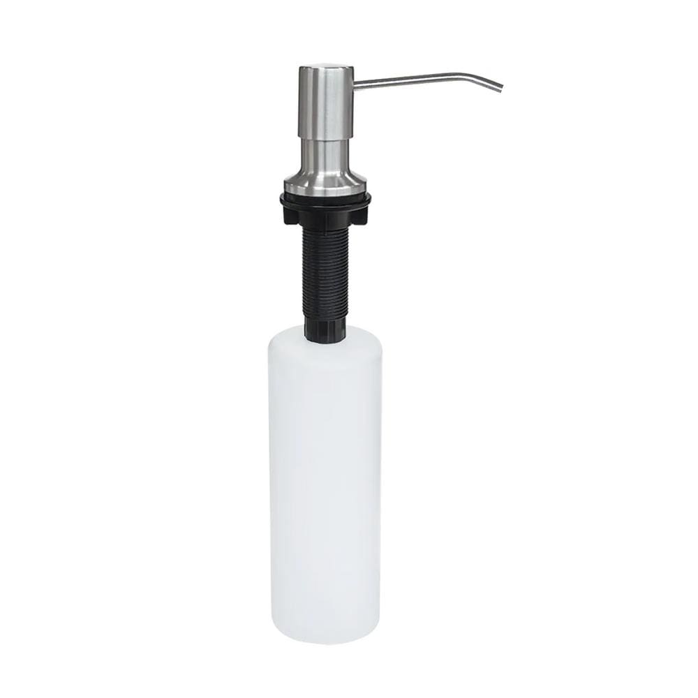 Dosador Detergente Embutir Bancada Pia Redondo Inox Escovado