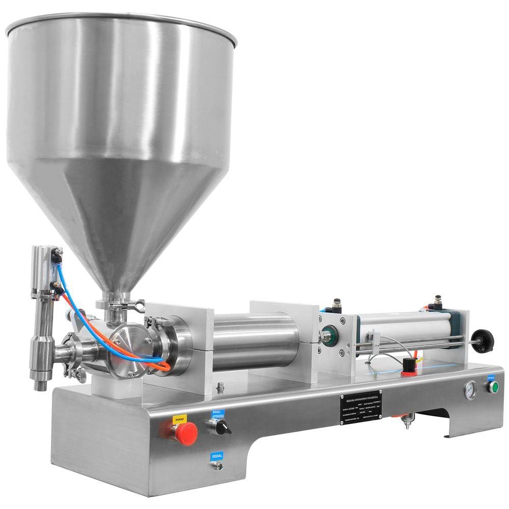 Envasadora para Líquidos e Pastosos 1 Bico 200 a 2500ml