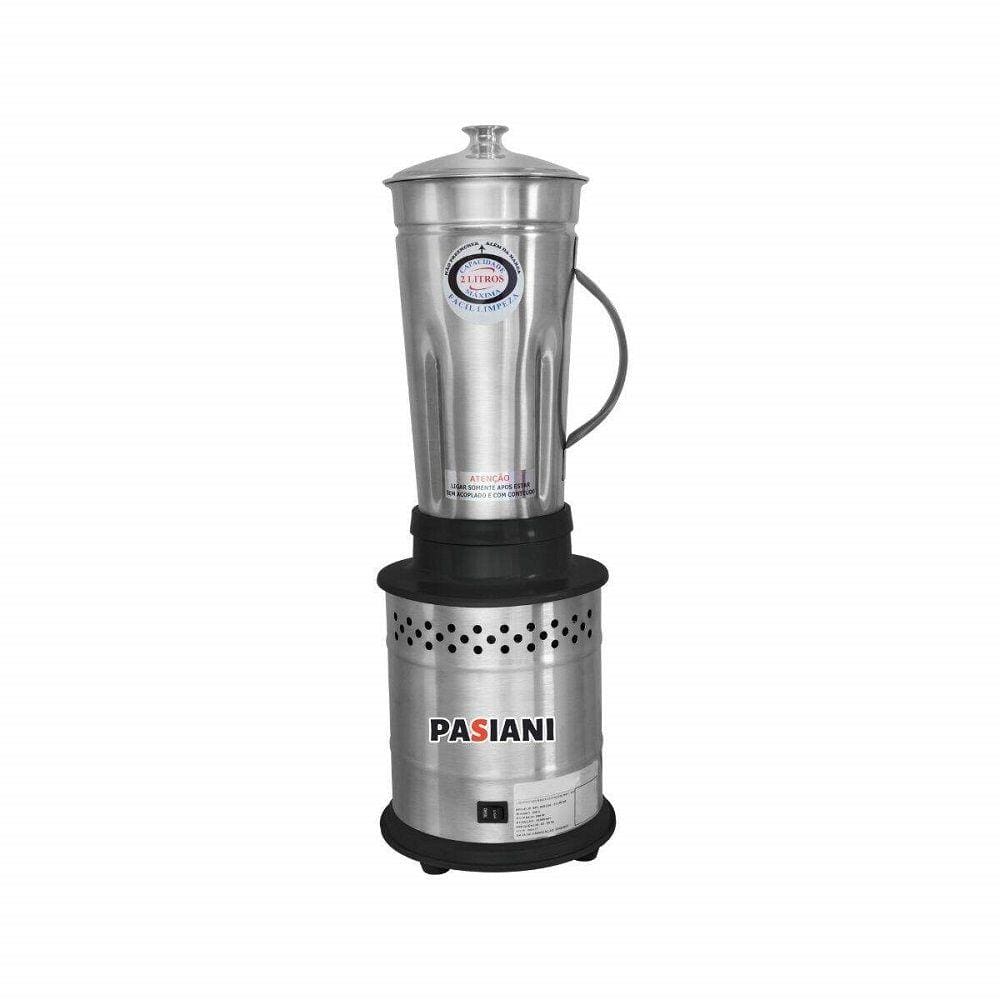 Liquidificador Inox 2L Alta Rotação 1800rpm 127v - Pasiani