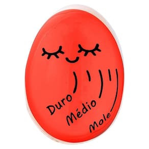Timer Cozimento De Ovos Temporizador Tempo Certo - Vermelho