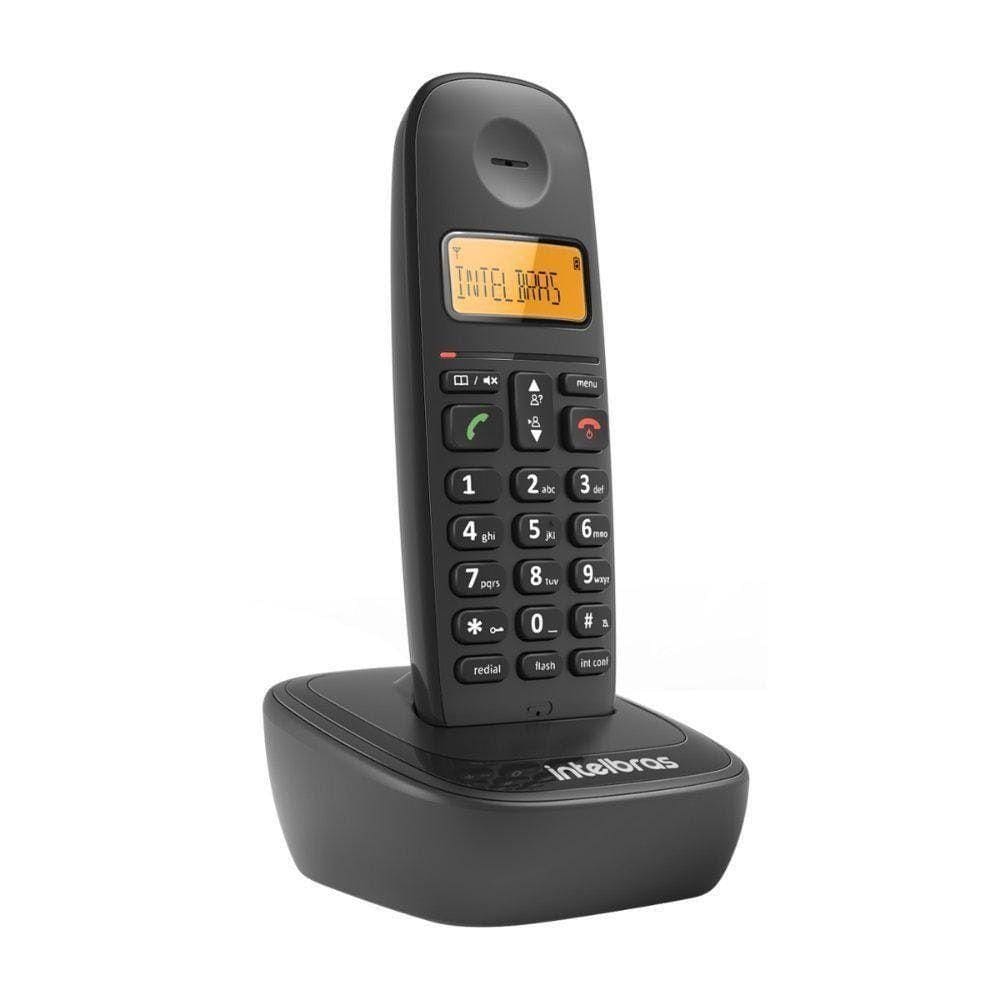 Telefone Sem Fio Intelbras Ts 2510 Identificador De Chamadas