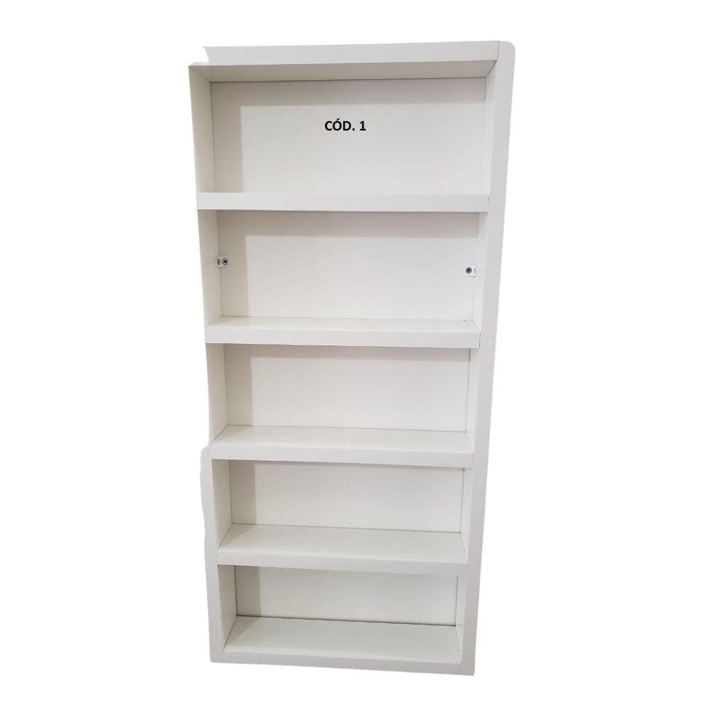 Expositor Esmalte  Branco Tx 64X30X0,6