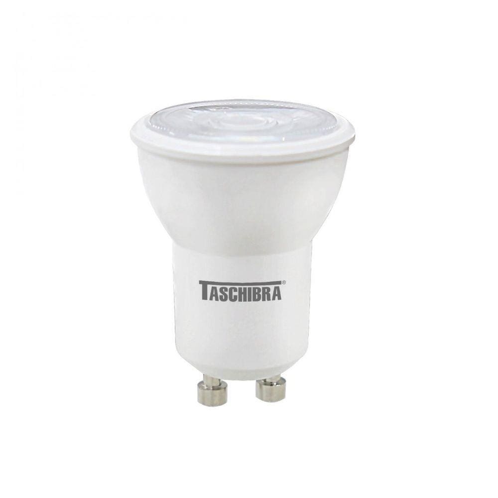 Lâmpada LED Mini Dicróica MR11 Dimerizável 3,5W TDL20 Taschibra - caixa com 10 Unidade - 2700K
