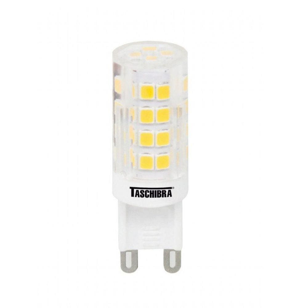 Lâmpada LED 3W G9 25 Taschibra 127V - caixa com 10 Unidade - 2700K