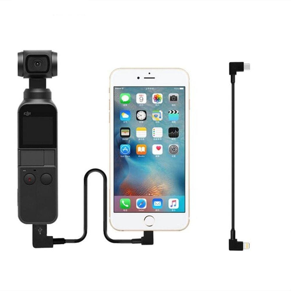 Cabo De Transferencia Da Dados Conexão Usb Ios Para Dji Osmo Pocket