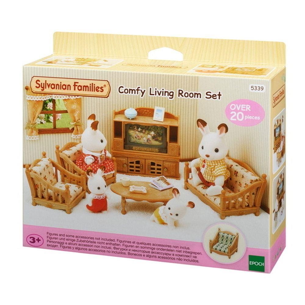 Sylvanian Families Conjunto Sala De Estar Confortável Epoch