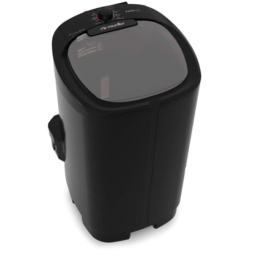 Lavadora 10kg Semiautomática Family Lite Mueller 220V Preto