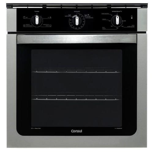 imagem-Forno Elétrico de Embutir Consul COB84, 84 Litros, Prata - 220V