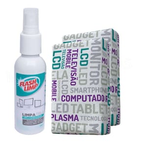 Kit Limpa Tela Flash Limp 120Ml