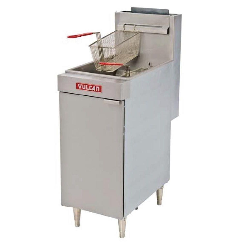 Fritadeira a Gás Lg-500 Vulcan 2 Cestos 32 Litros de Óleo Hobart