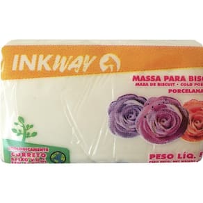 Massa Biscuit Branco Inkway 400 Gr