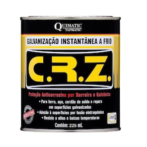 Composto Para Galvanização Instantânea A Frio Quimatec 225Ml