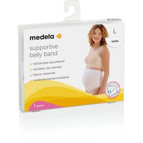 Faixa de Sustentação Gestantes Medela BellyBand Branco Tam P