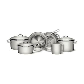 Jogo de Panelas Aço Inox Solar 6 Peças Fundo Triplo Tramontina
