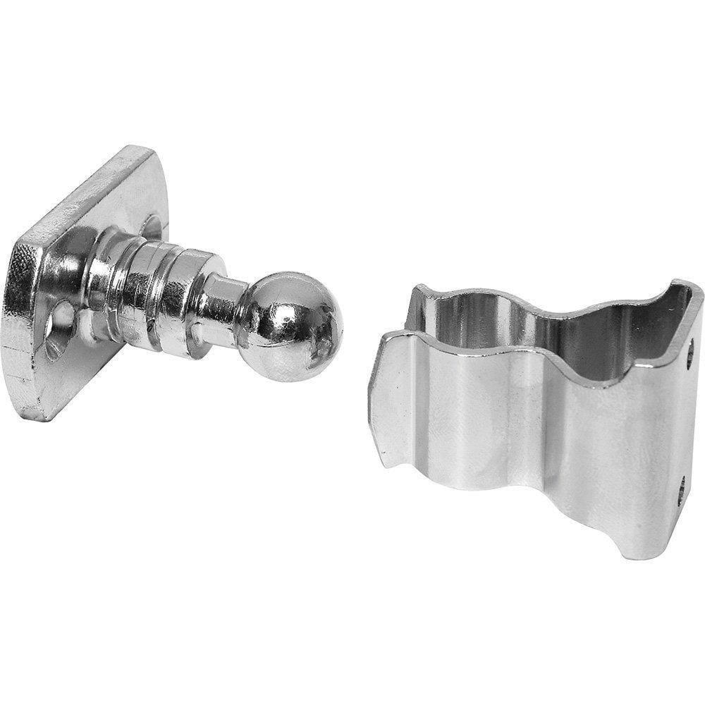 Prendedor de Porta Silvana Universal Niquelado SM