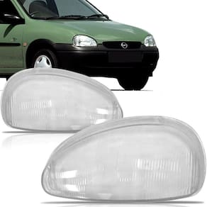 Lente Raiada Farol Corsa E Pick-Up 1994 1995 1996 97 98 1999