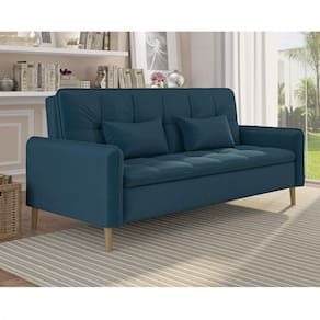 Sofa cama donna azul petroleo | Ponto