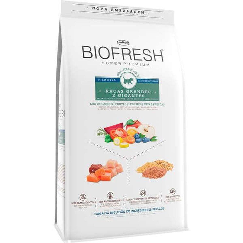 Ração Biofresh Filhotes Raças Grandes e Gigantes 15kg