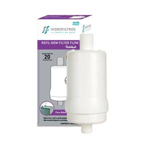 Filtro Refil Hidrofiltros New Filter Flow para Bebedouro de Pressão 904-0001 904-0001