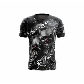 Camisa/Camiseta Chora Agora Ri Depois Palhaço