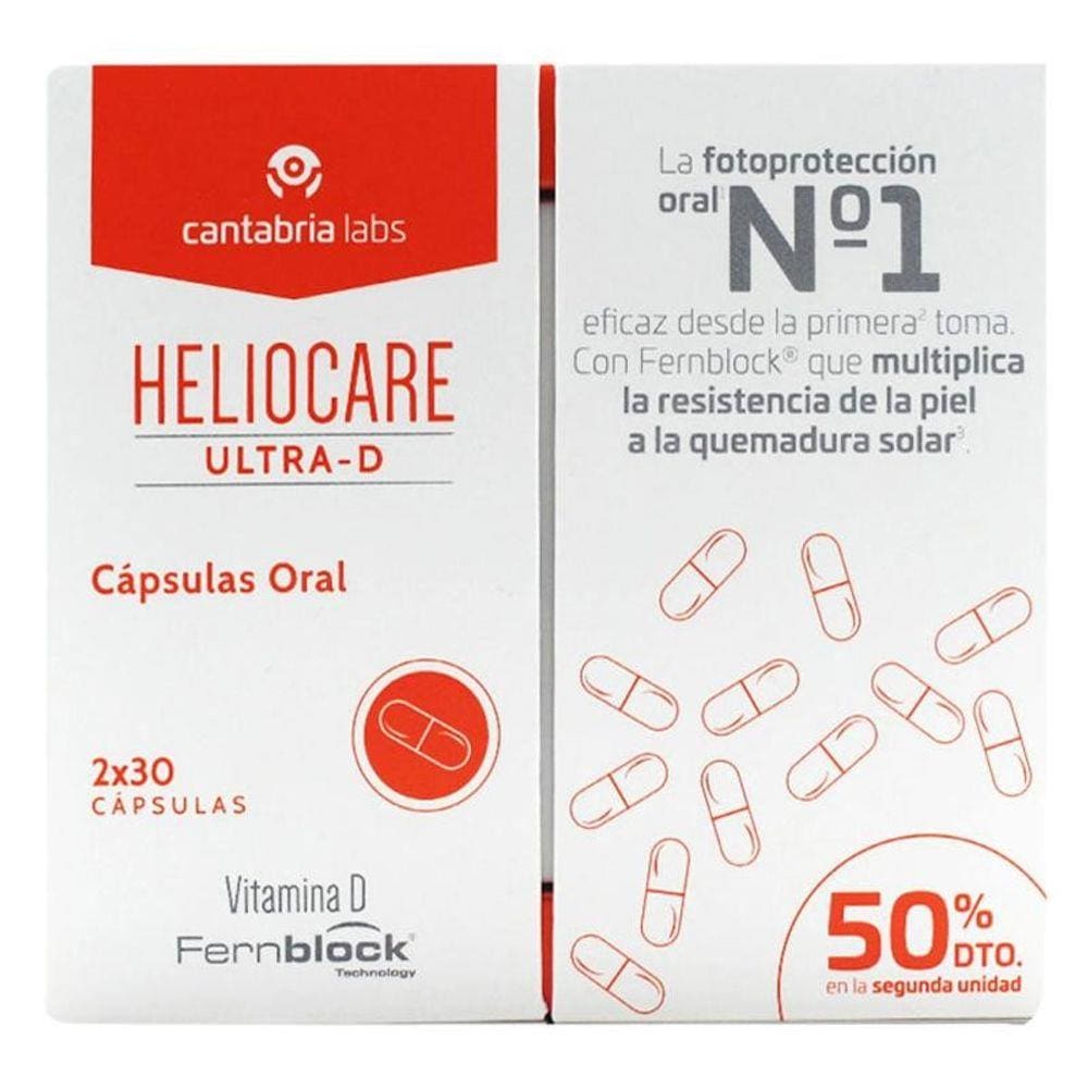 Heliocare Ultra D Pack 2x30 Capsulas