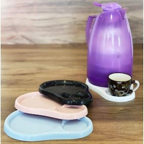 Papa Pingo Garrafa Térmica - tudo fica mais organizado e sem sujar nada!