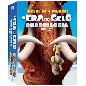 Box Blu-Ray - A Era Do Gelo - Quadrilogia 4 Filmes - Lacrado na