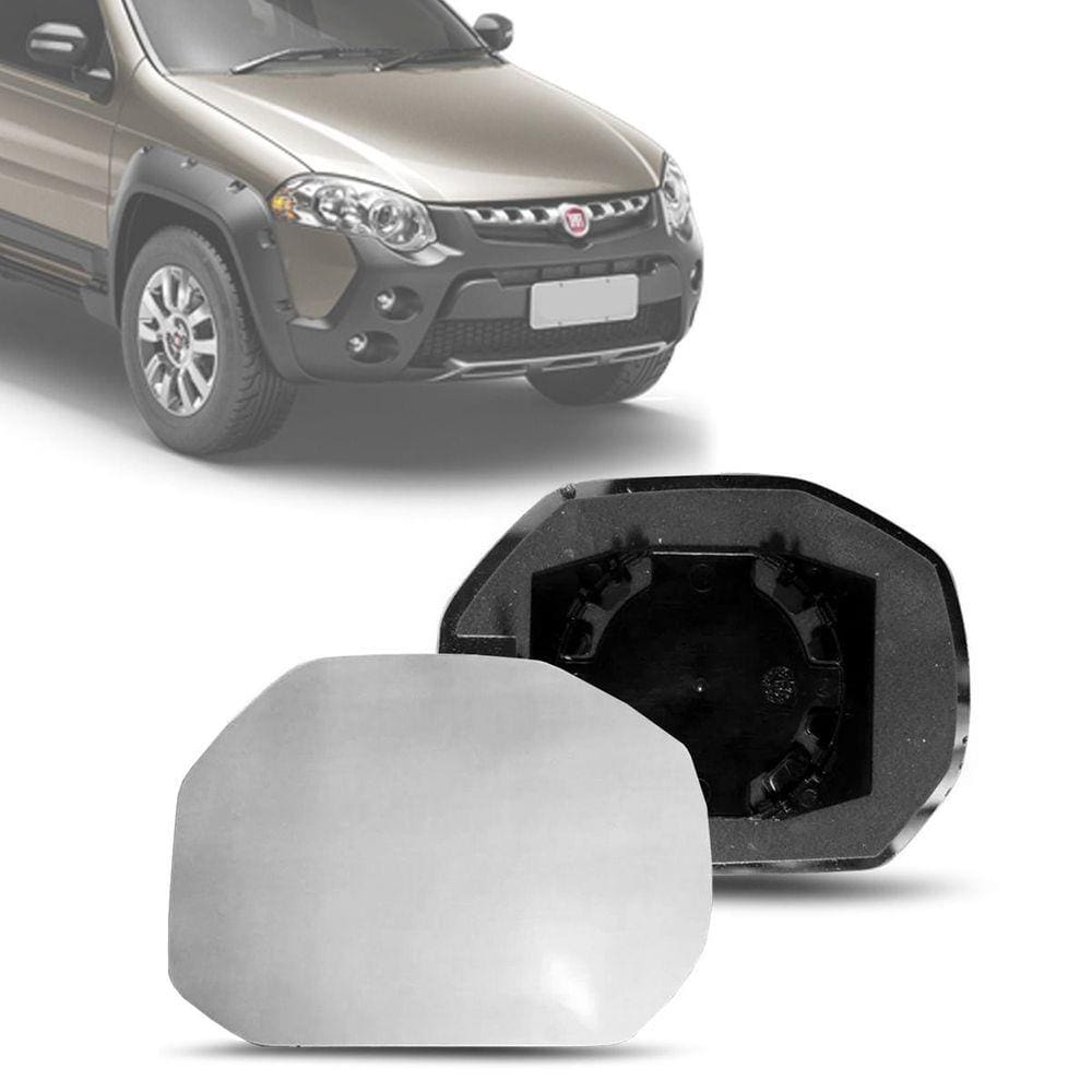 Lente Base Retrovisor Palio Adventure Idea Strada 09 10 11