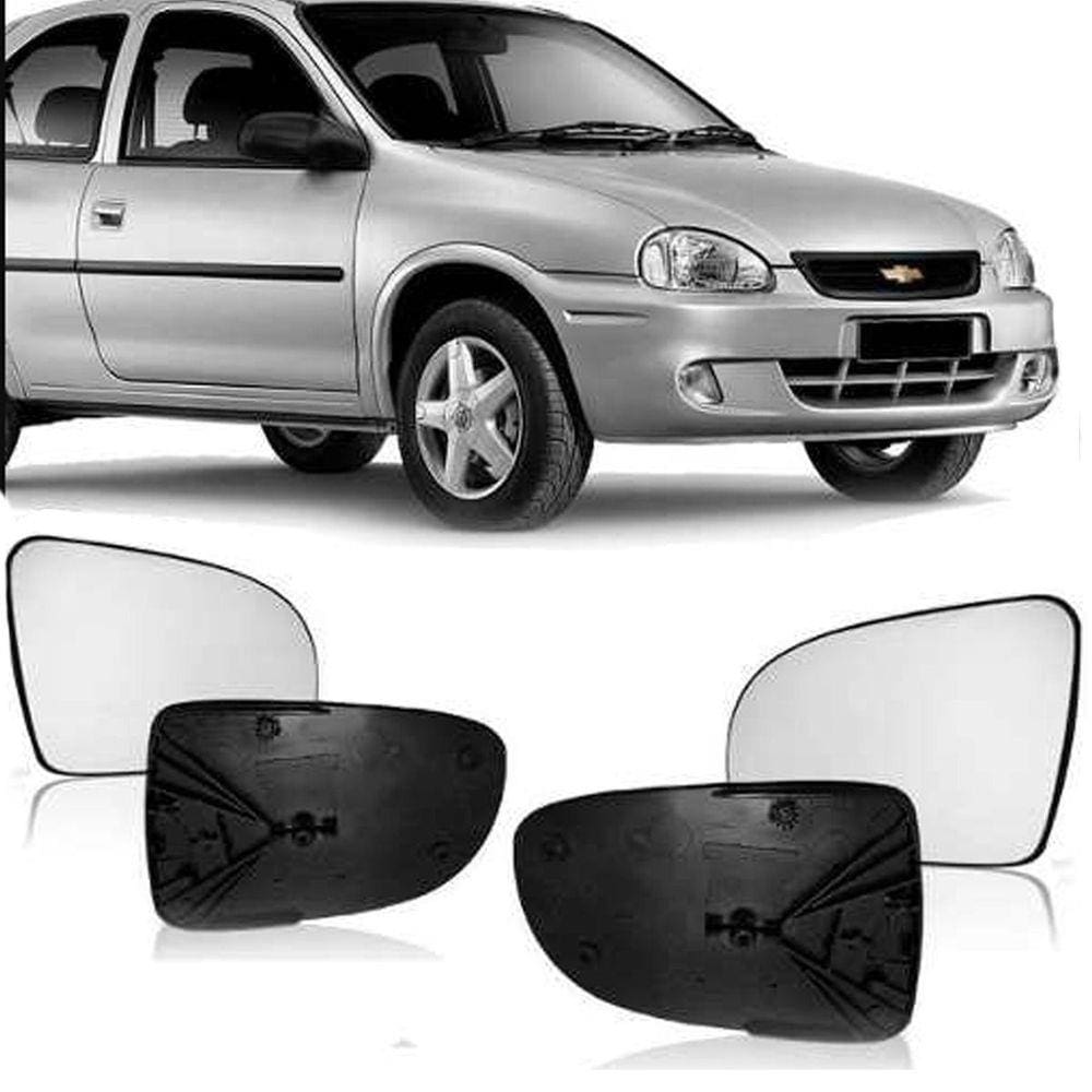 Lente Com Base Retrovisor Corsa 94 95 96 97 98 99 00 01 02