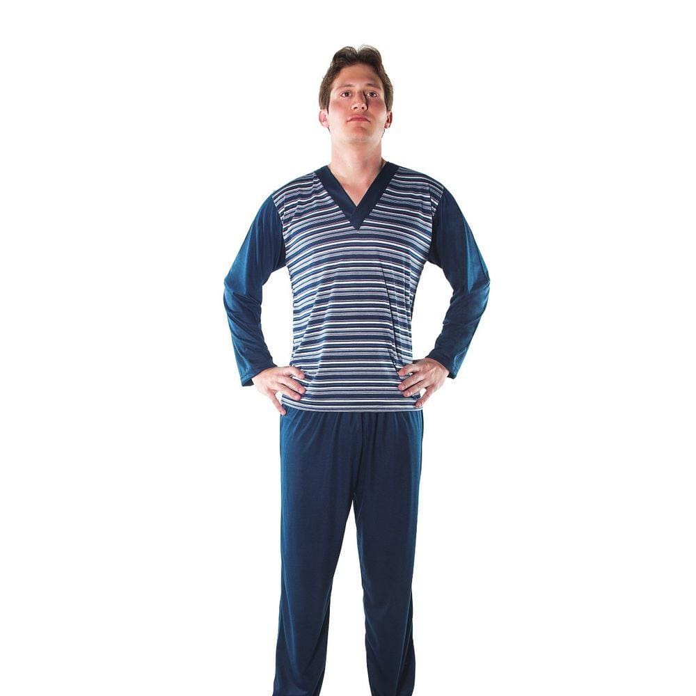 Pijama Longo Adulto Linha Masculino