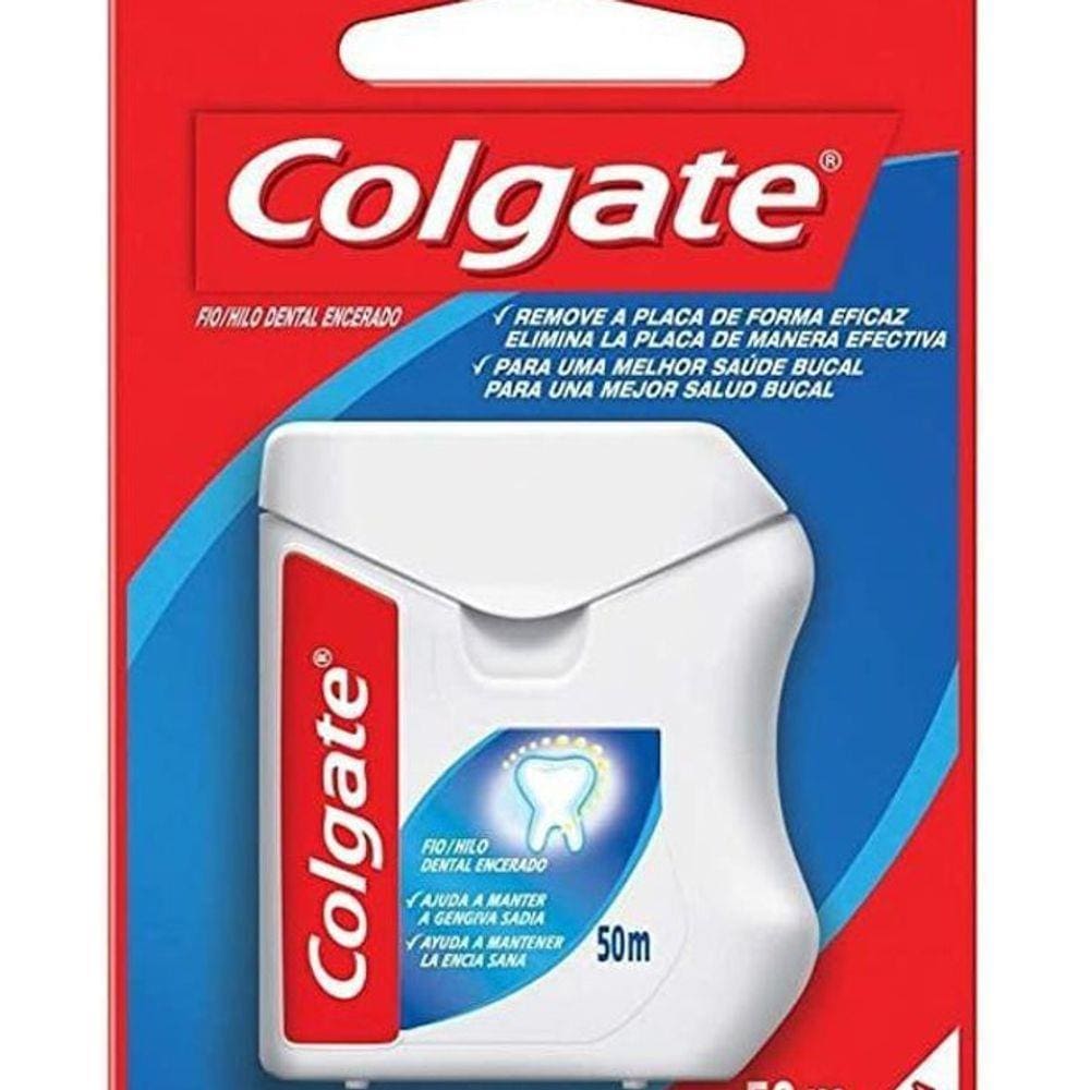 Fio Dental Colgate Encerado - 50M
