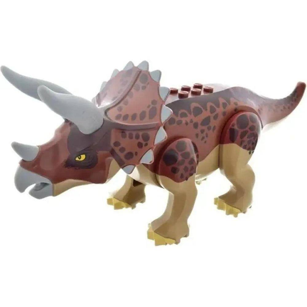 Dinossauro World Triceratops 45cm com Som - Cotiplás