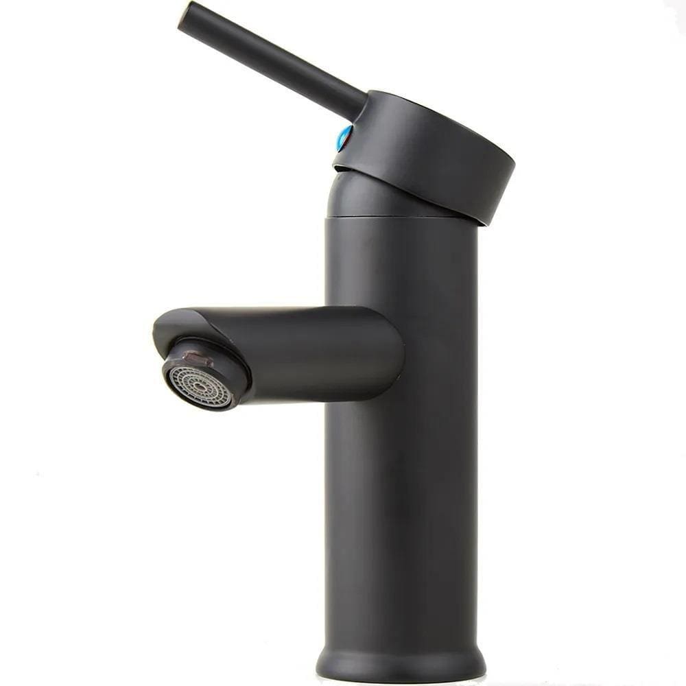 Torneira para Banheiro Prizi Misturador Monocomando Preta - KE-7092 Baixa