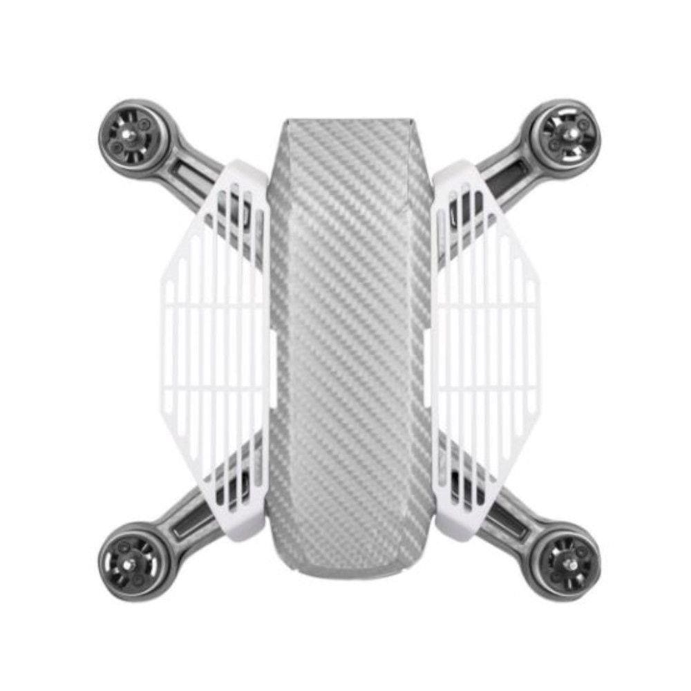 Protetor de dedos Branco para decolagem e pouso nas mãos - Drone DJI Spark
