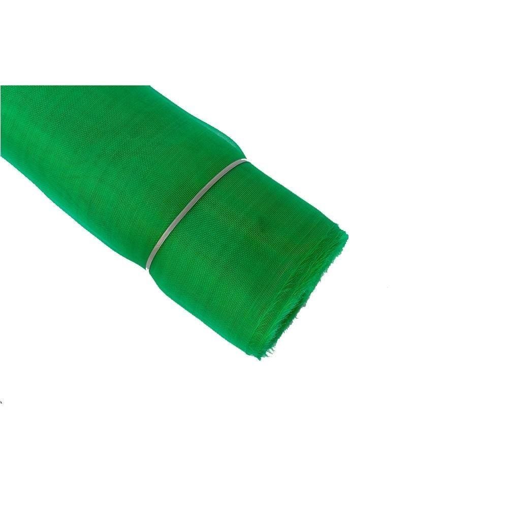 Tela Plástica Valeplast Mosquiteiro Pesada 1,5m x 50m Verde