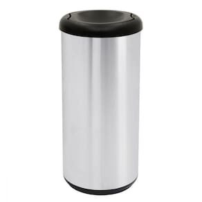 Lixeira Inox Tramontina 40L Cápsula Selecta Basculante Preto
