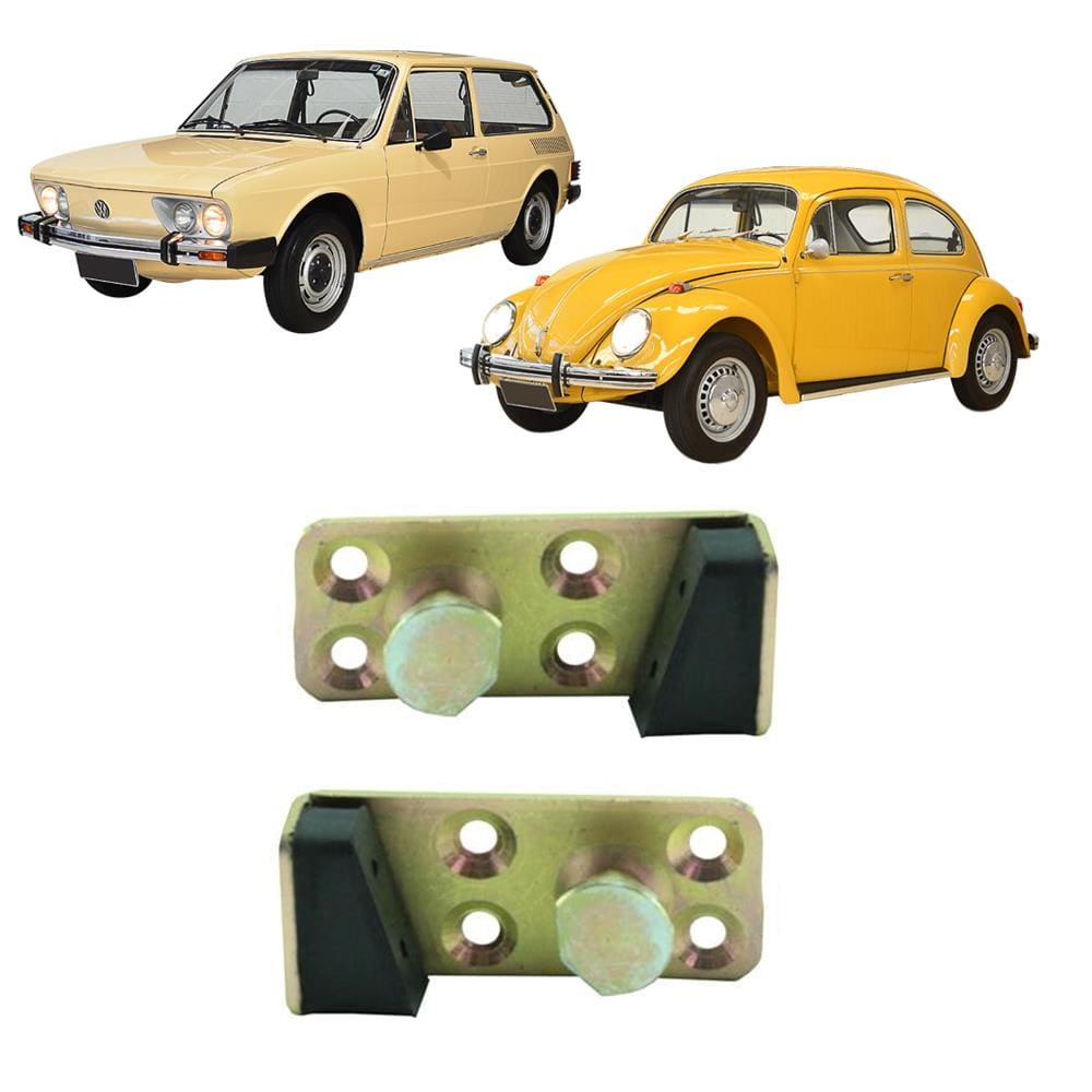 Par Batente Porta Dianteira Fusca Brasília 78 À 96 Variant