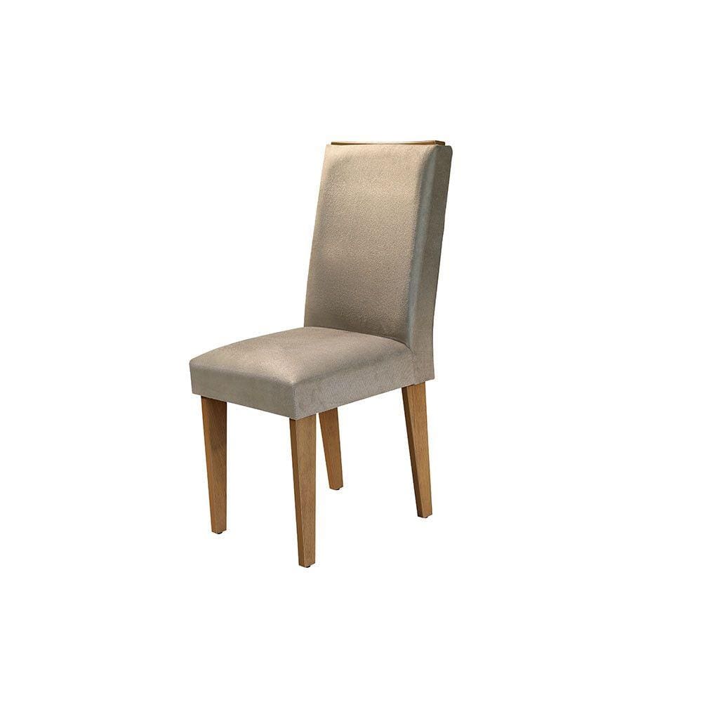 Conjunto Com 6 Cadeiras Para Sala de Jantar Lunara Rufato