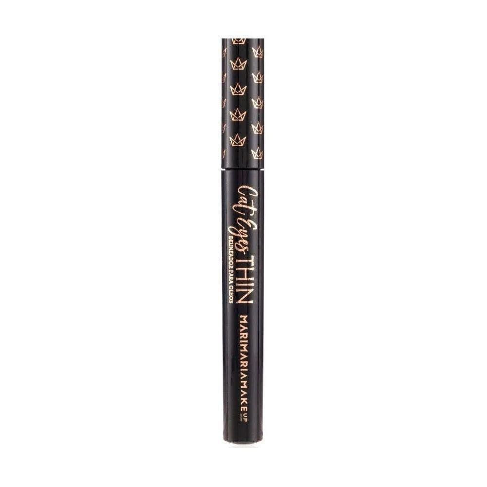 Delineador Líquido Cat Eyes Thin Spot Preto - Mari Maria
