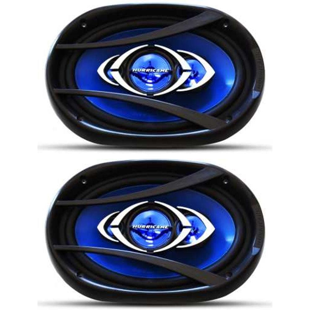 Kit Alto Falante Hurricane Quadriaxial CM69” Polegadas 180W RMS 4 Ohms