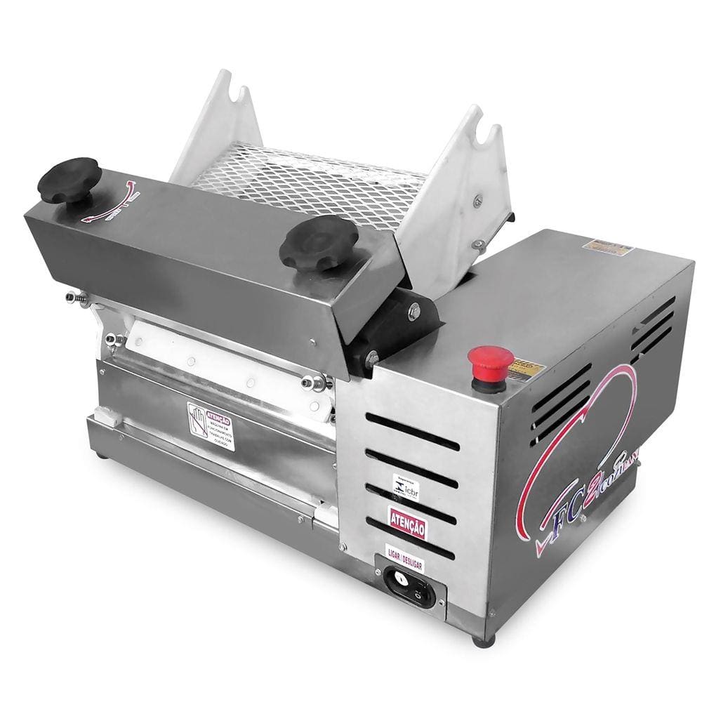 Cilindro Elétrico Comercial para massas 200mm em Inox 220v - FC2