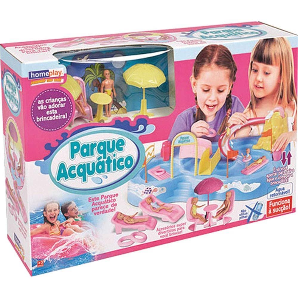 Cenário temático (playset) Parque Acquatico Homeplay