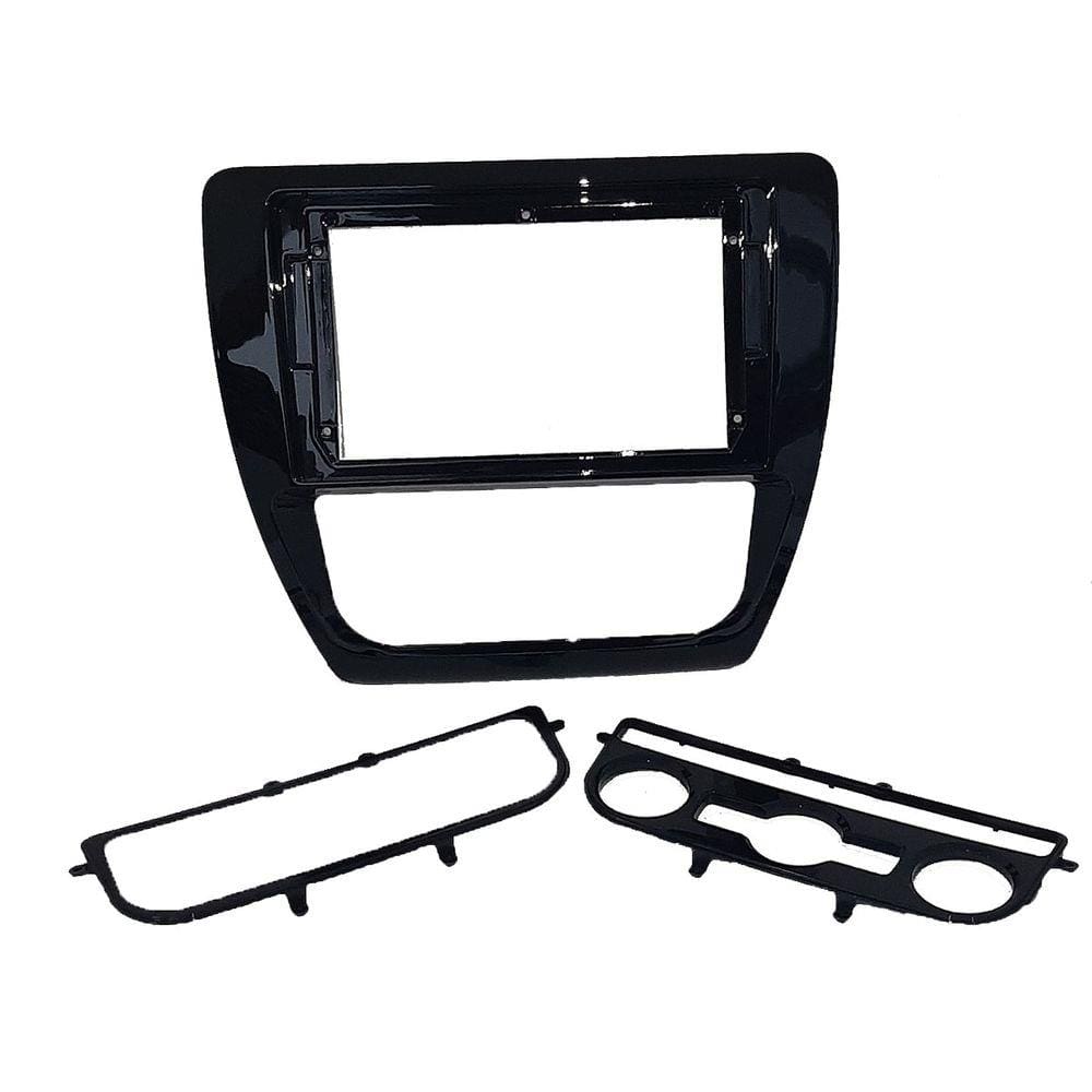 Moldura Painel Multimidia 9 Polegadas VW Jetta Black Piano
