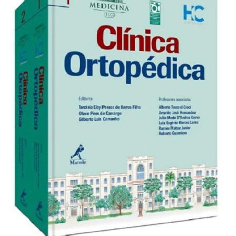 Clínica Ortopédica - 2 Vols - Usp - 1ª Edição - Barros Filho