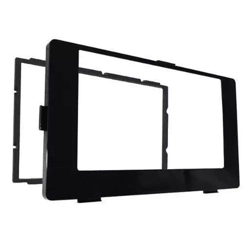 Moldura Painel 2DIN Multmidia Toyota Corolla 2017 19 Black Piano