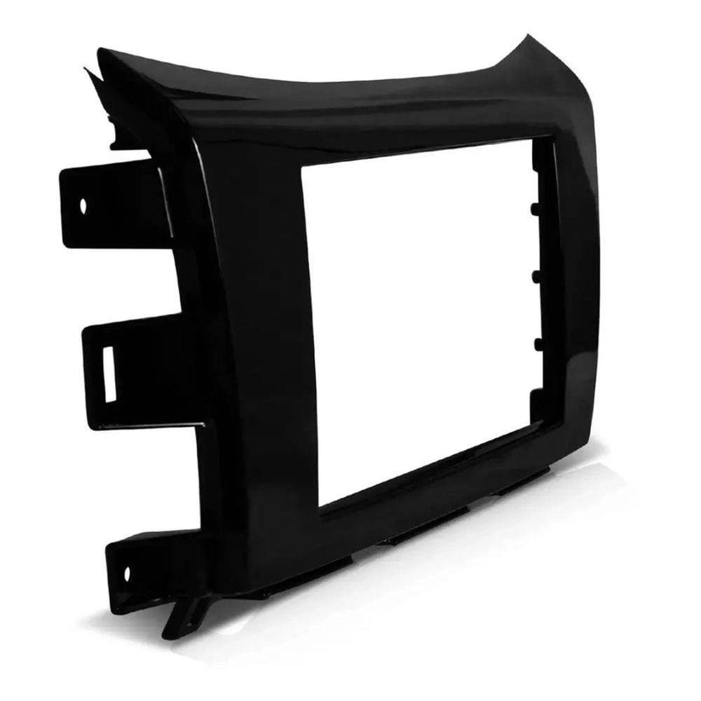 Moldura Painel 2DIN Multimidia Nissan Frontier Renault Alaskan B Piano