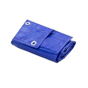 Lona Plástica Thompson Azul com Ilhos 8m x 4m